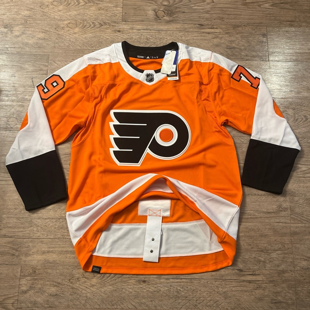 NWT Adidas Philadelphia Flyers Carter Hart #79 Primegreen Jersey Mens Sz 52